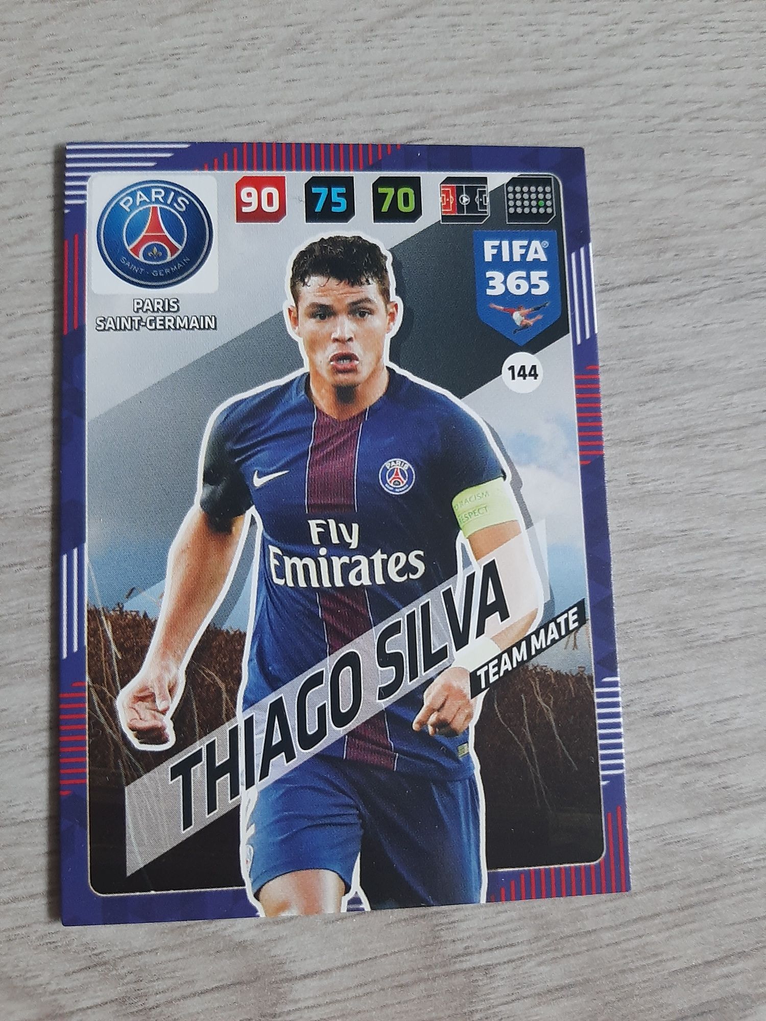 Karta Thiago Silva nr144 FIFA365