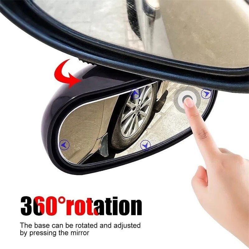 Комплект Доп зеркал заднего вида для слепых зон, внутрисалонное 360°