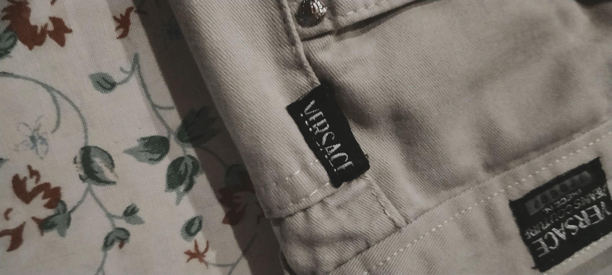 Versace oryginalne Jeans Couture spodnie