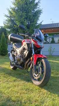 Honda cb 500 fa z kufrem centralnym