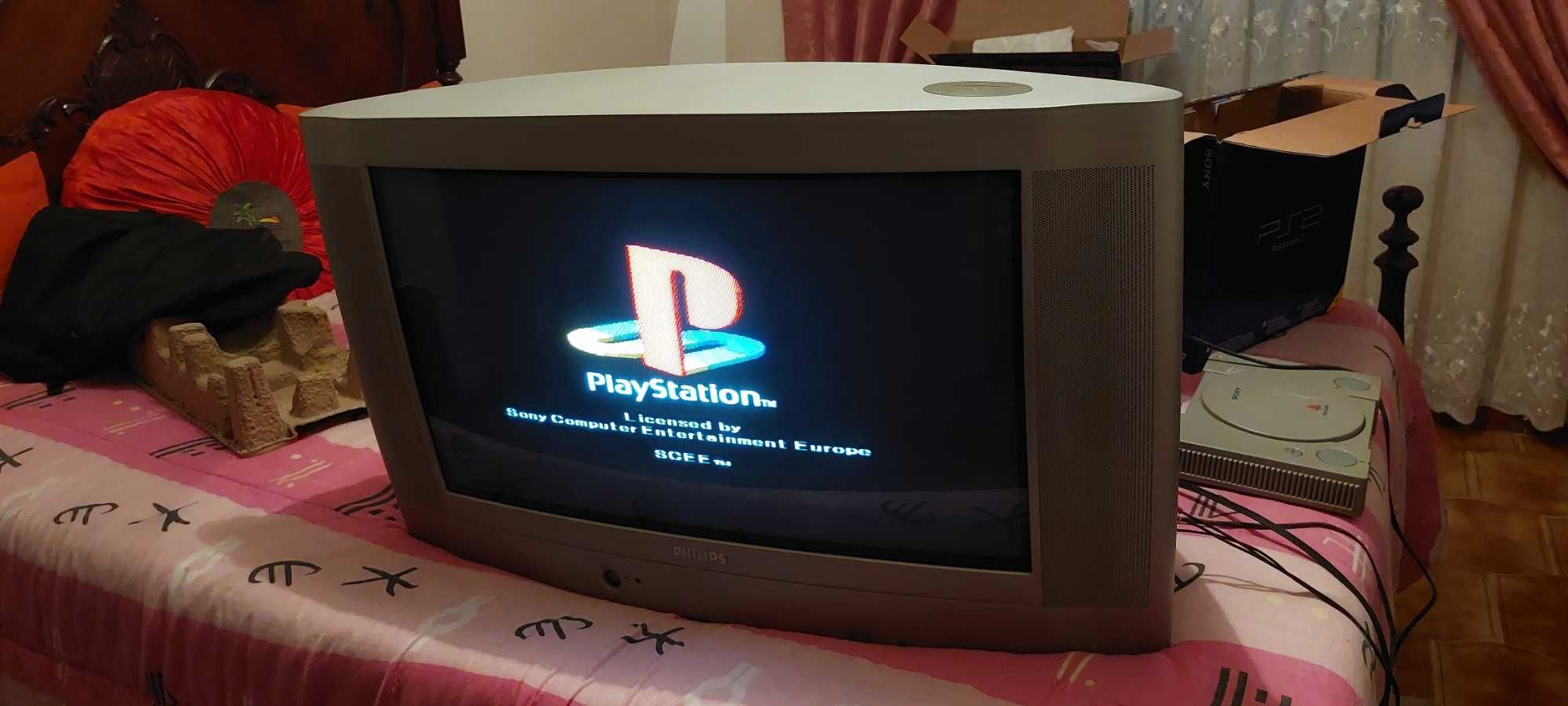 TV CRT Philips ideal para retro gaming