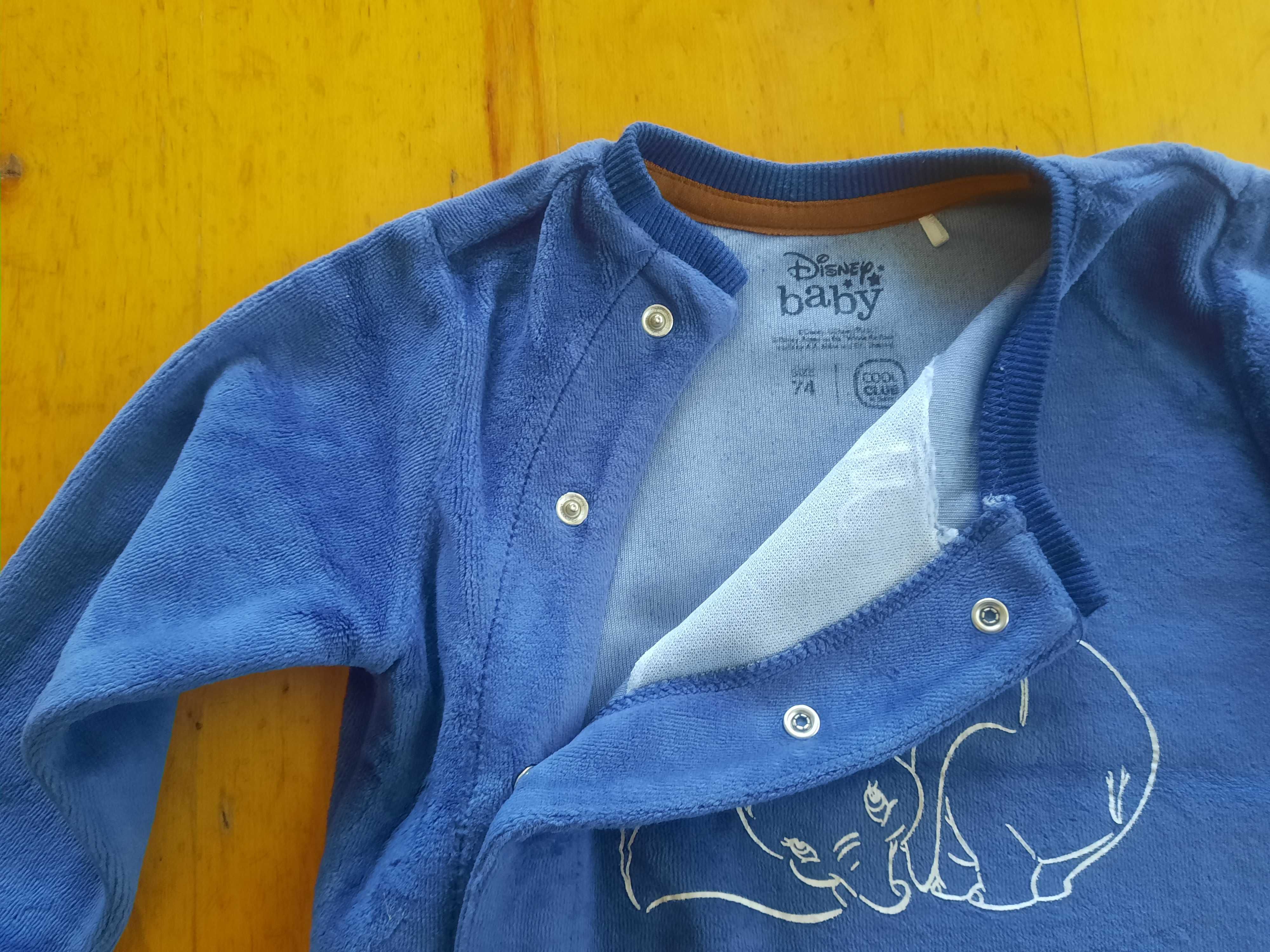 bluza niebieska 74, disney