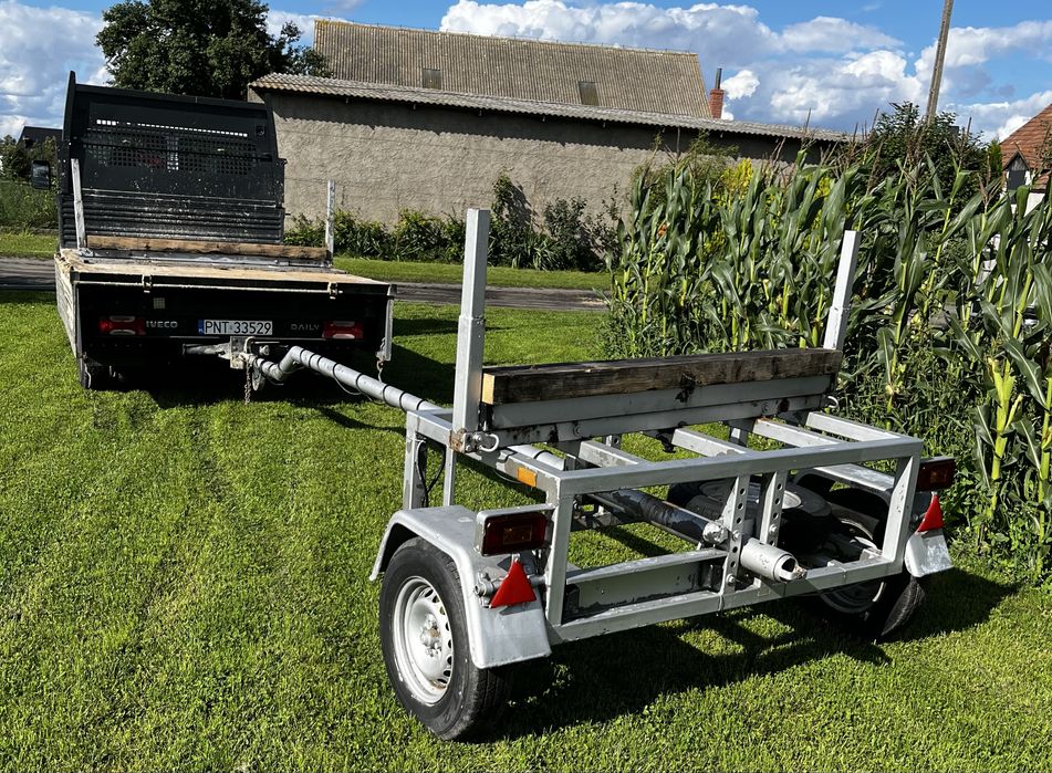 Przyczepa kłonicowa dłużyca dmc 750 kg