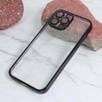 Чохол Clear Black для iPhone 12 чехол айфон TPU