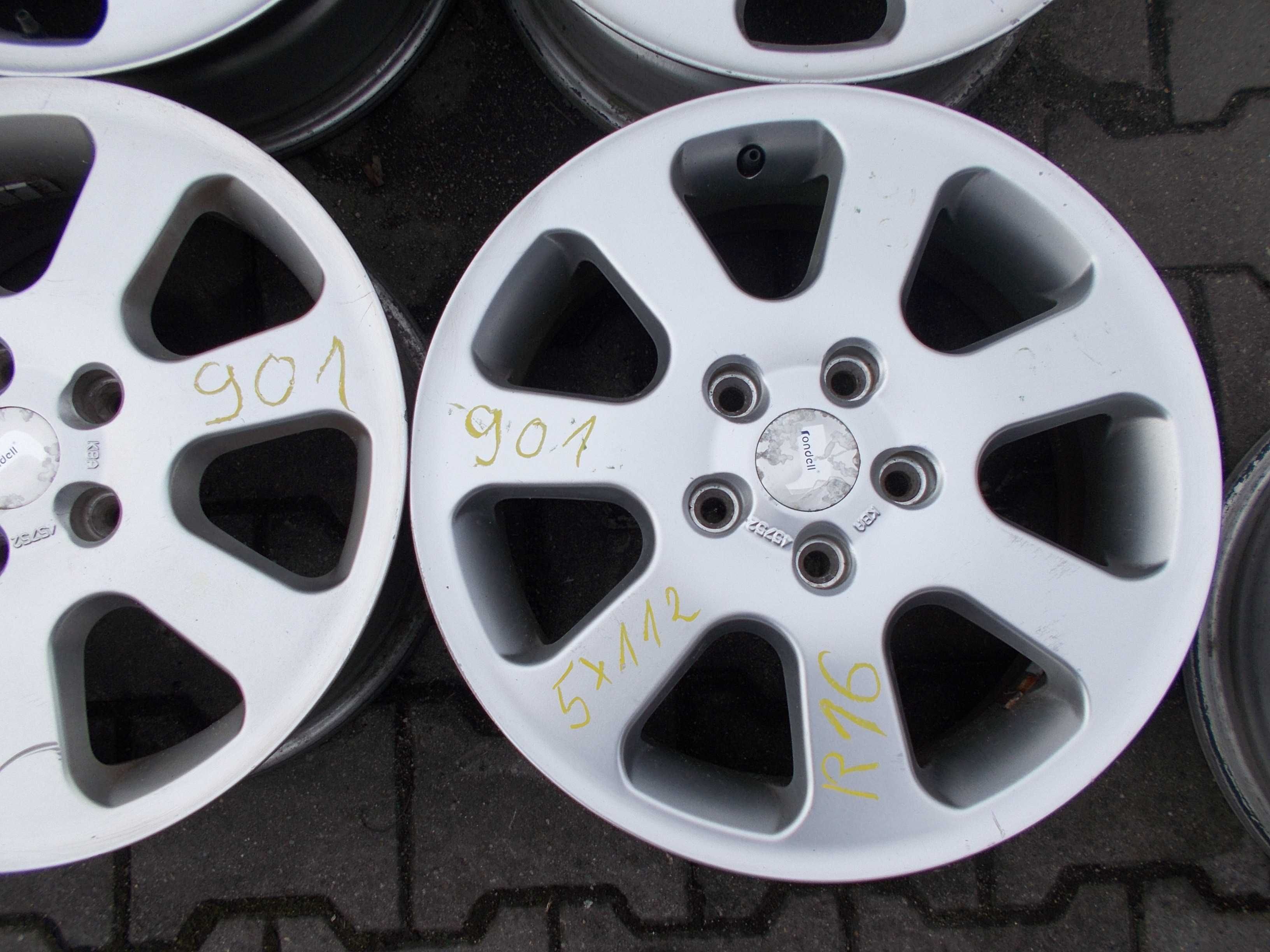 Felgi aluminiowe VW , SKODA , SEAT  5x112  6x16  ET48 Nr.901