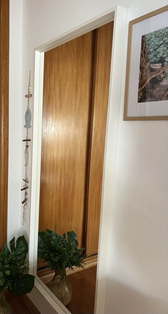 Espelho NISSEDAL Espelho, branco, 65x150 cm