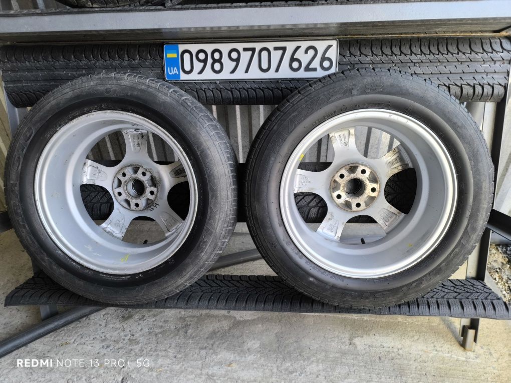 Aveo Cruze Astra Mokka R16 5x105 6.5J ET39 ЦО 56.6 мм літо 205/60R16