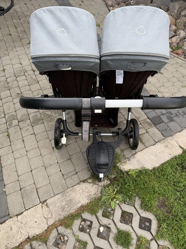 Bugaboo donkey wozek blizniaczy podwójny 2w1