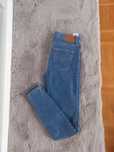 Levis 720 spodnie jeansowe dżinsowe wysoki stan 28
