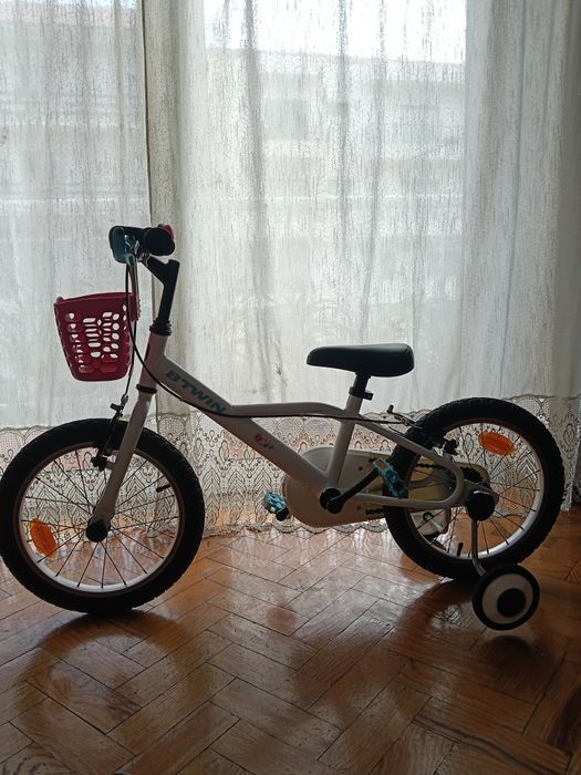 Bicicleta BTWIN de Criança 16 polegadas 4-6 anos 16 cor Branco
Bicicle
