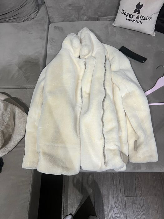 Ralph Lauren еко-шуба біла