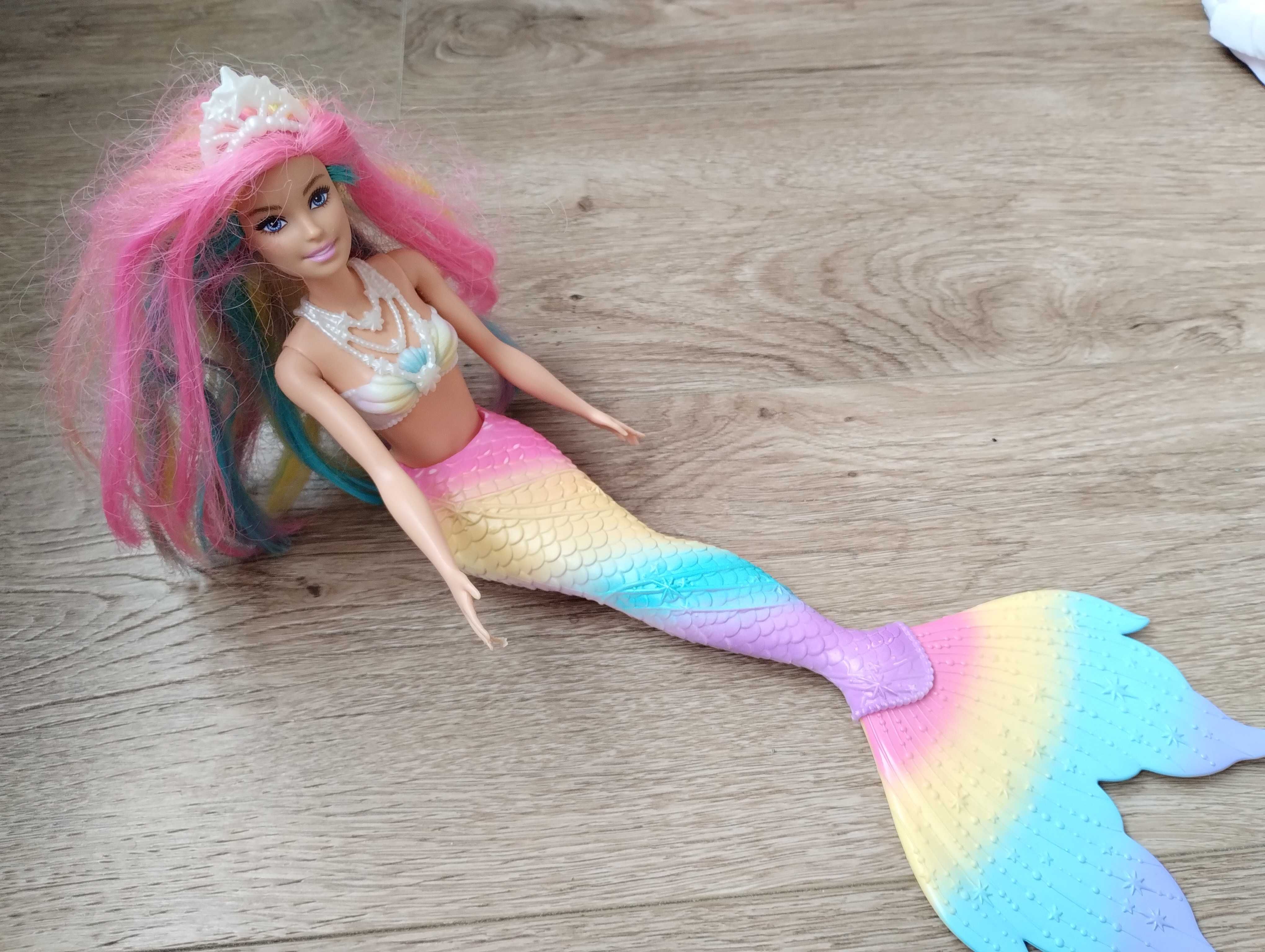 Кукла-русалка Barbie серии "Дримтопия" Меняет цвет Оригинал