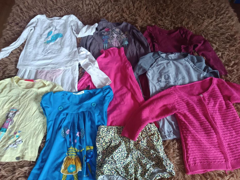 Ubranka dla dziewczynki rozm 116