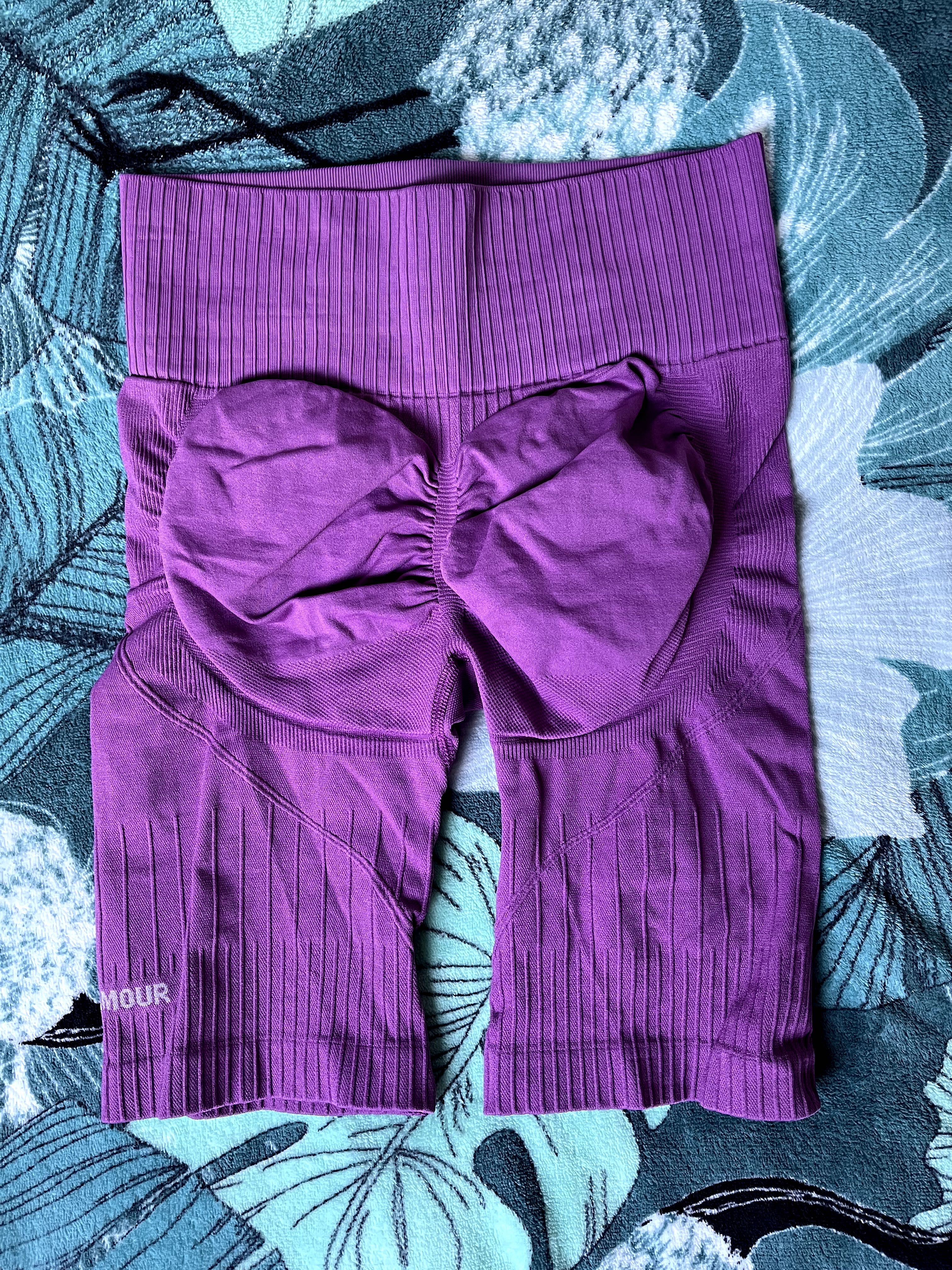 Gym Glamour, nowe bikery push up 2.0, rozmiar S, merry berry