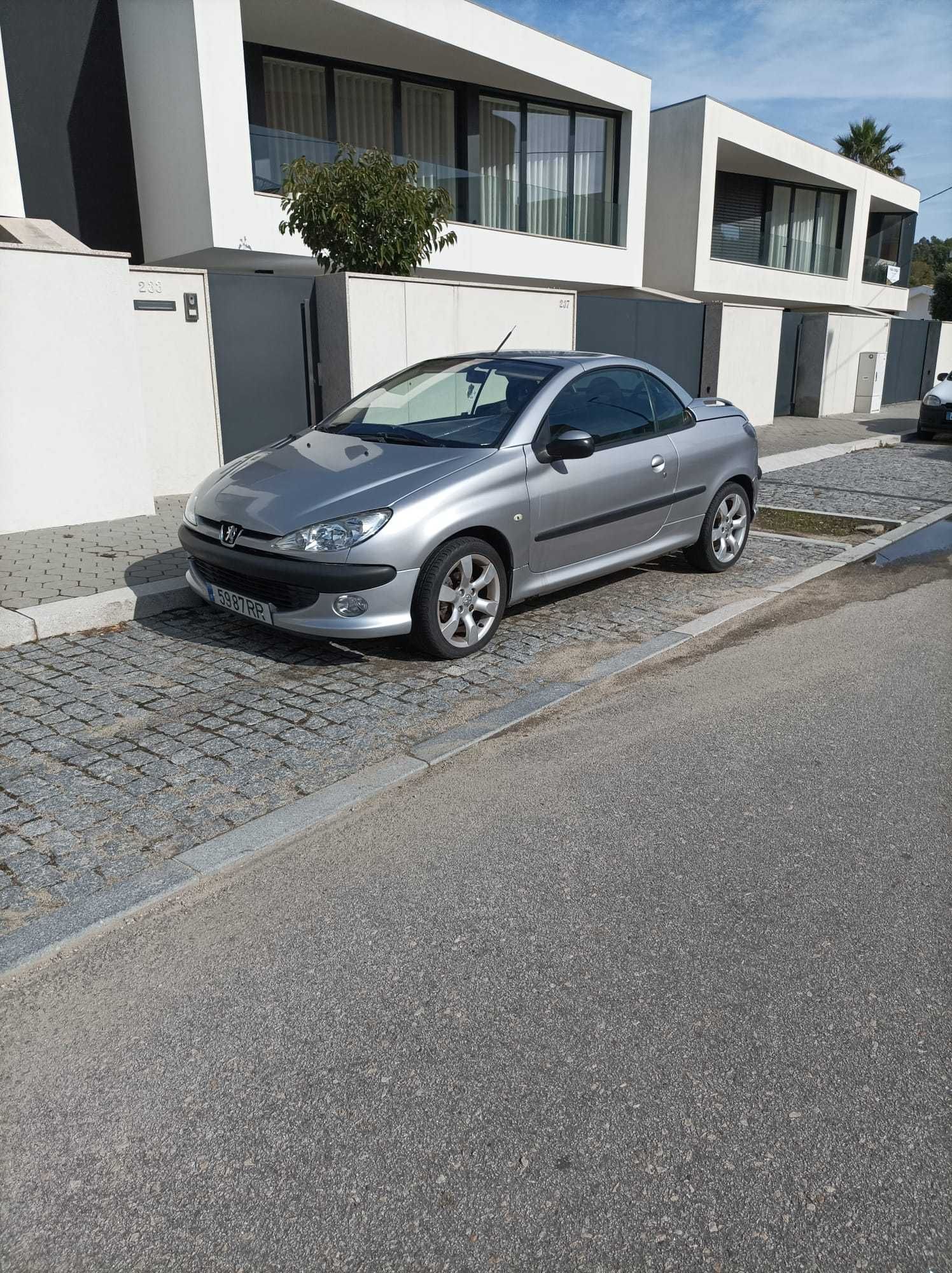 Peugeot 206 cabriolet 1.6 110cvs