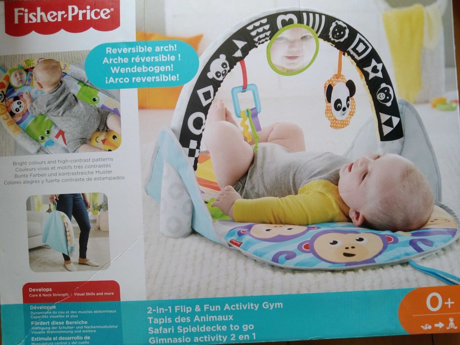 Mata Sensoryczna przenośna dla niemowlaka Fischer Price