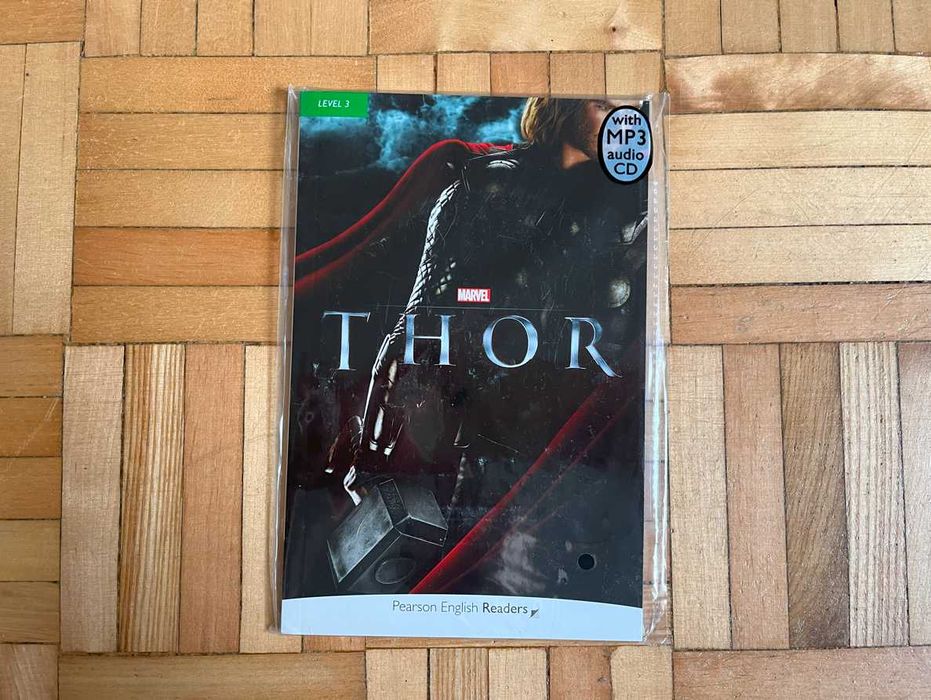 THOR Marvel Pearson English Readers Level 3 mp3 audio CD