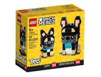 LEGO 40544 BrickHeadz - Buldog francuski, nowe