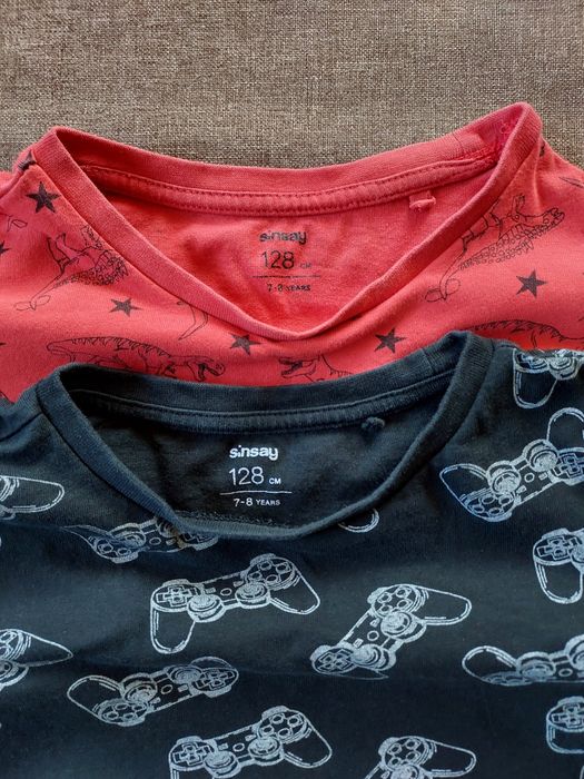 Bluzka 128 Sinsay, całość, 7-8 lat koszulka z długim rękawem