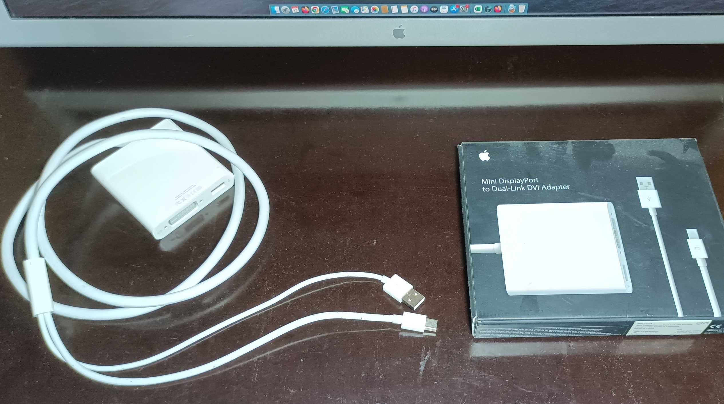 Переходник конвертер Apple A1306 Mini Displayport > Dual link DVI