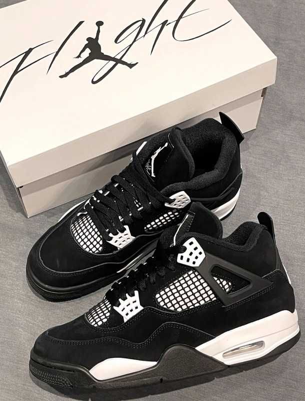 Jordan 4 Retro White Thunder EU.41