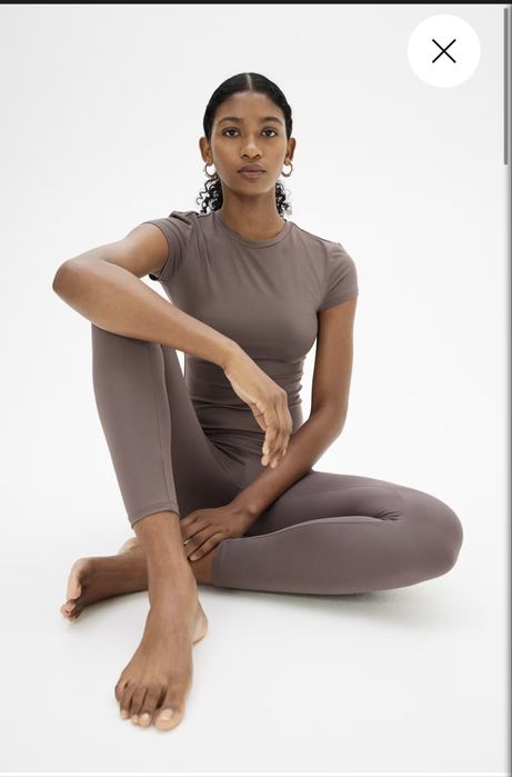 H&m футболка xs,s,m,l,xl різні кольори в стилі skims