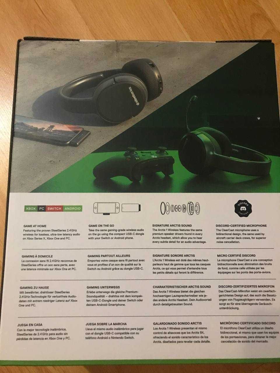 Наушники SteelSeries Arctis 1 Wireless X (SERIES X)