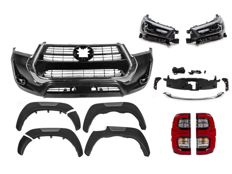 Toyota Hilux 2015-2020 рр. Комплект рестайлінгу в 2022 рік