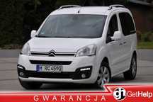 Citroën Berlingo 1,6 HDI 100KM Lift Ledy Klimatyzacja Tempomat Alufelgi Super Stan z DE