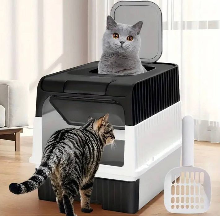 Продам туалет закритого типу новий із лопаткой в комплекті.