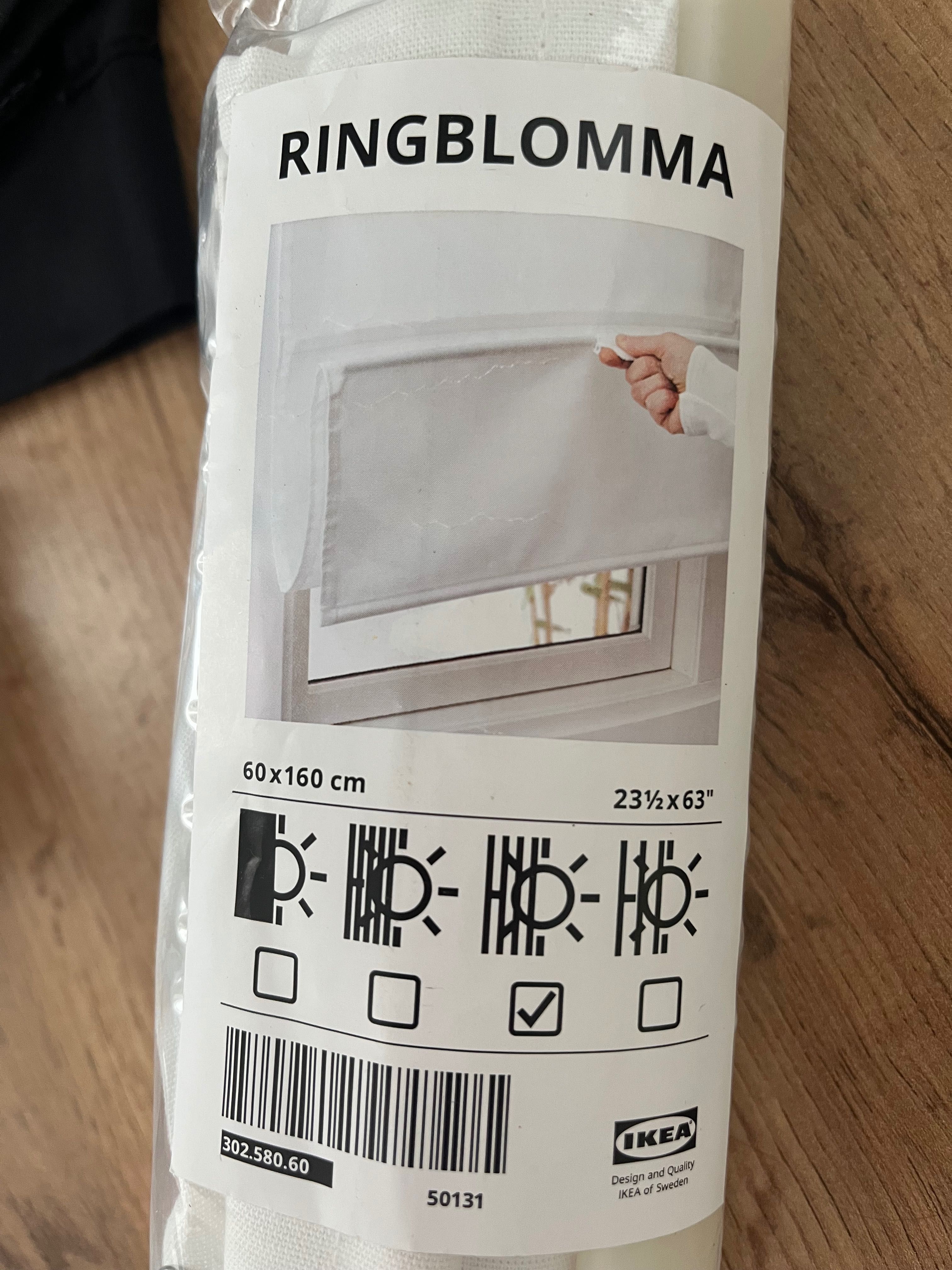 Roleta rzymska ringblomma Ikea