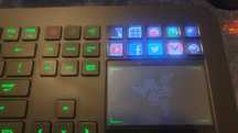 Razer - Teclado/Keyboard Raro Death Stalker Ultimate Com Tela Touch