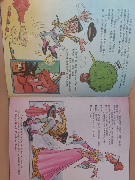 Coleção "Don Fonsarilho e Santa Pança" Completa (Optimo Estado)