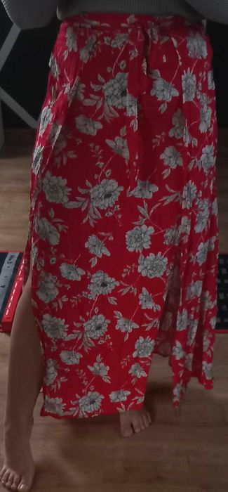 Długa spódnica kwiaty Amisu L/40