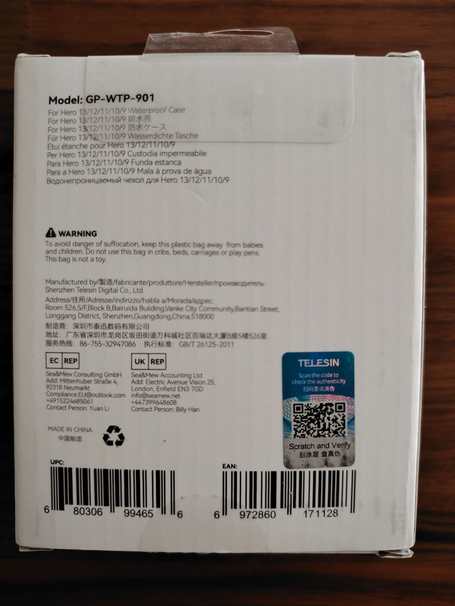 Caixa estanque para GoPro