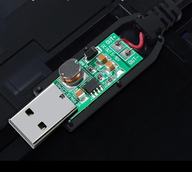 Кабель живлення (перетворювач напруги) 9В, 12В