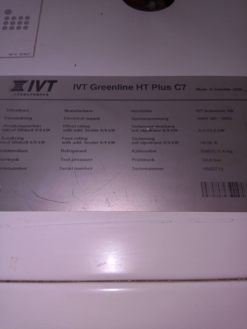 Geotermalna pompa ciepła IVT