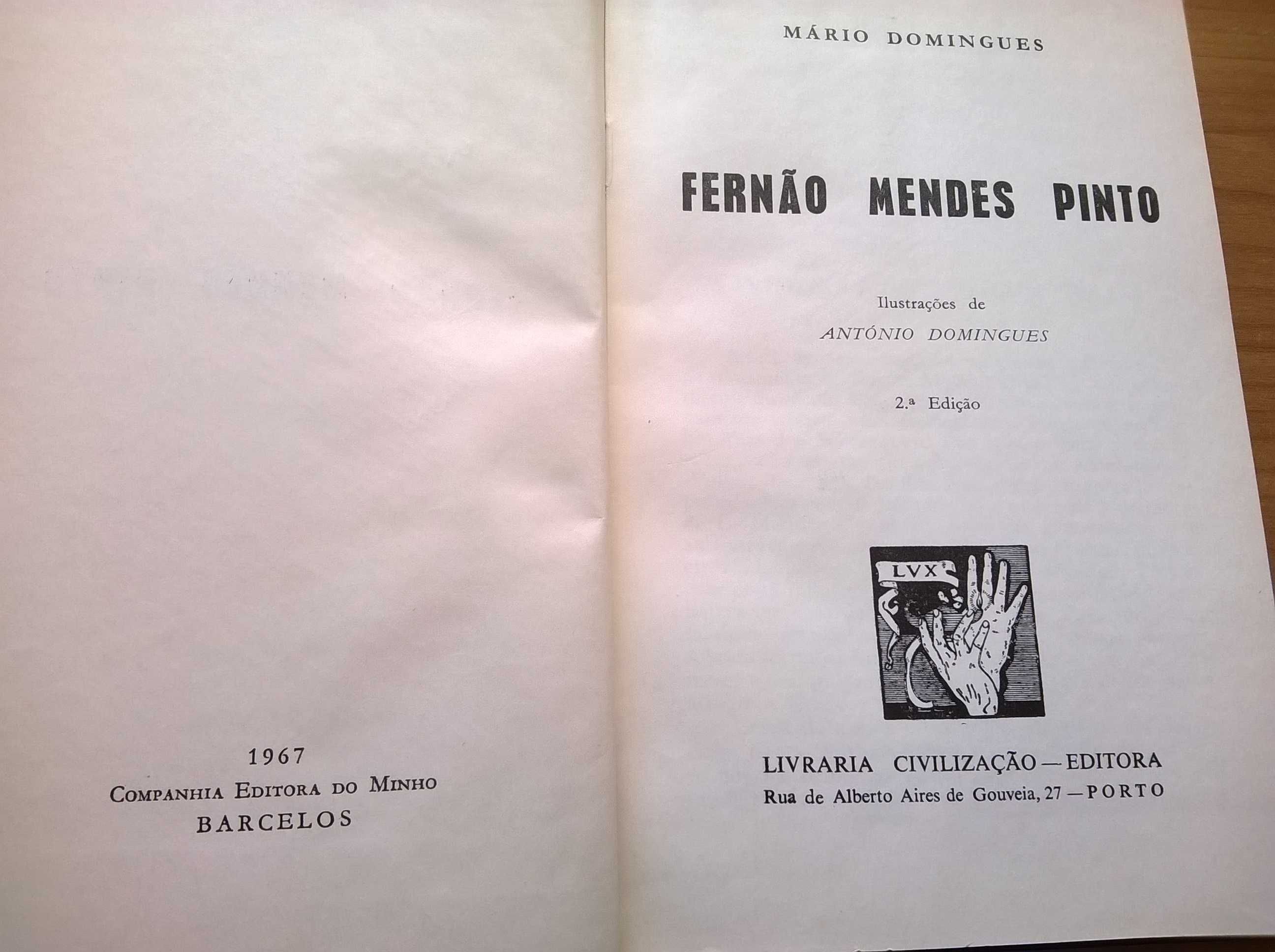Fernão Mendes Pinto - Mário Domingues (portes grátis)