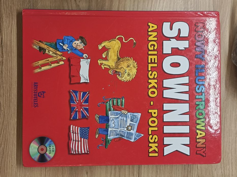 Słownik angielsko - polski dla dzieci obrazkowy