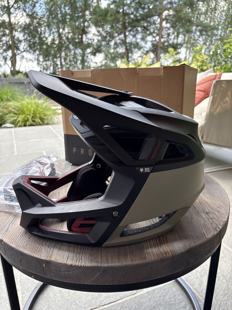 NOWY Kask Proframe RS rozm. L super KOLOR czarno zielony
