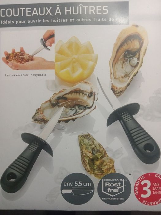 Для любителів устриць ножі набір