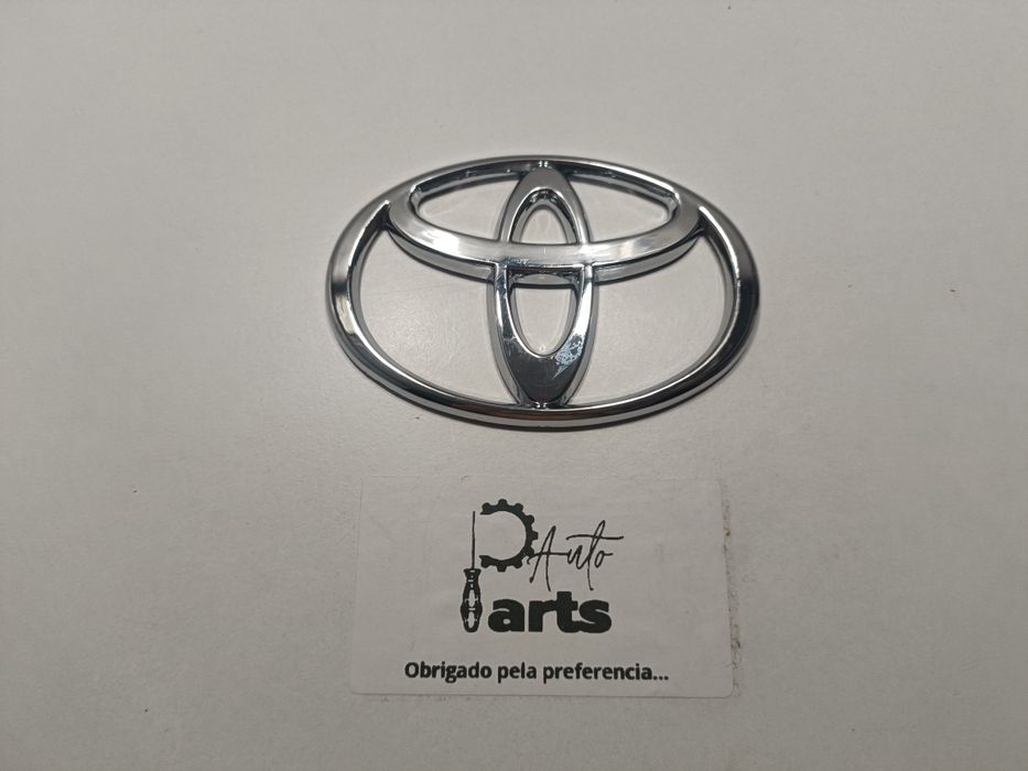 Emblema Símbolo Logotipo Toyota 90x61mm