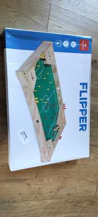 Flipper piłkarzyki drewniane super zabawka