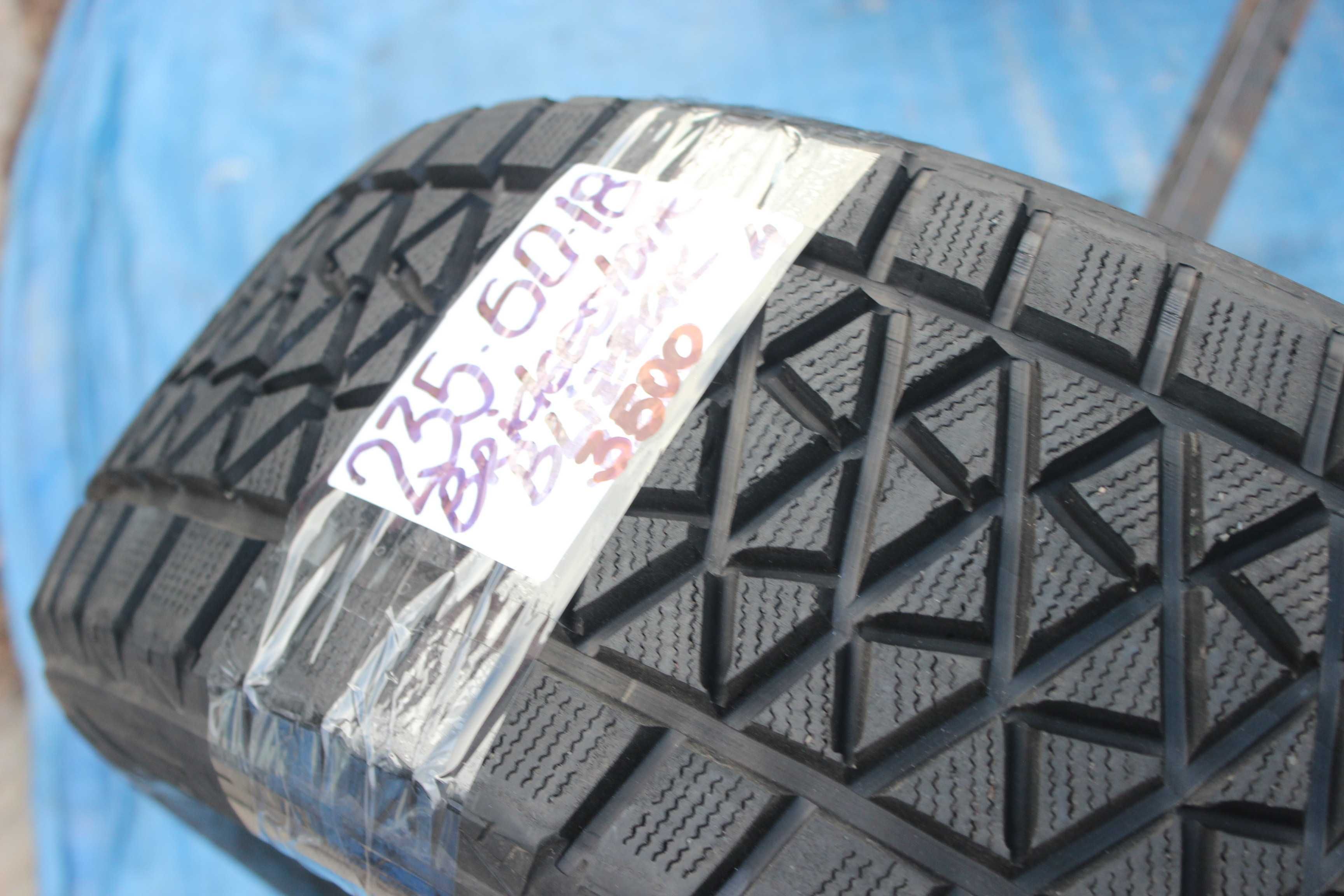 235-60-R18 BRIDGESTONE BLIZZAK 4 штуки зимней резины GERMANY