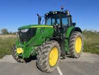 John Deere 6175M, TUZ+WOM, pneumatyka