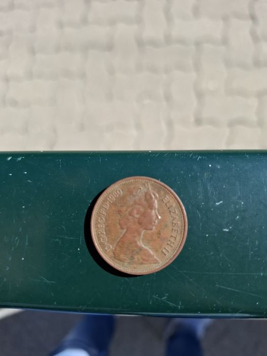 Moeda NEW PENCE 1980