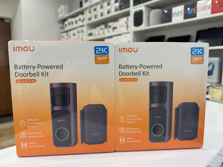 3Мп WiFi IMOU акумуляторний домофон визивна панель дверний звонок