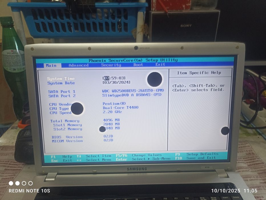 Samsung R730 Pro series
