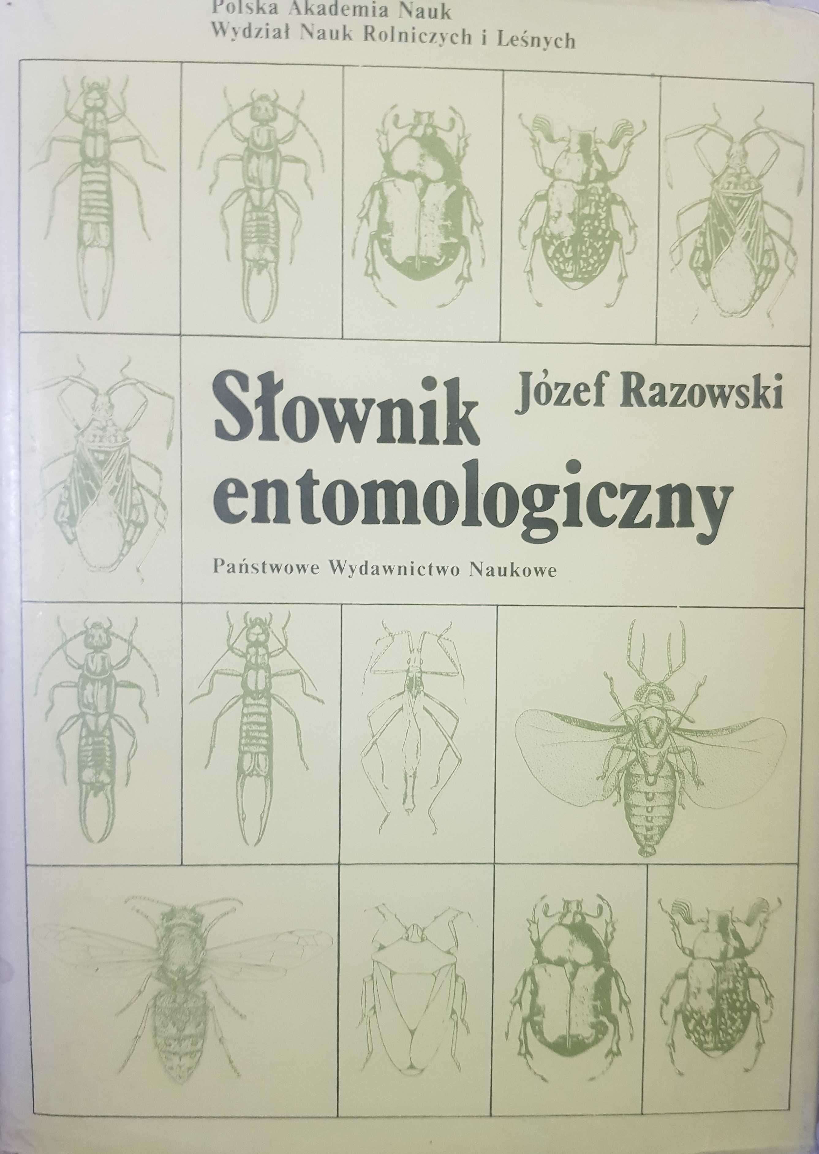 Słownik entomologiczny Józef Razowski