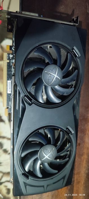Топовая видеокарта Rx 480 8гб XFX